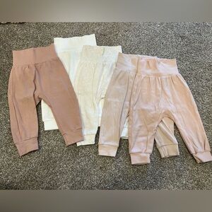 H&M baby harem pants x5 NWOT